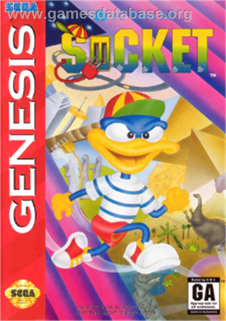 Socket - Sega Nomad - Artwork - Box